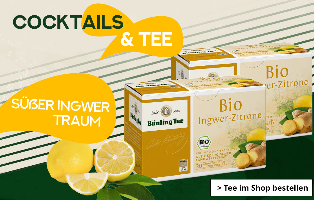 Cocktail & Tee - Süßer Ingwer Traum